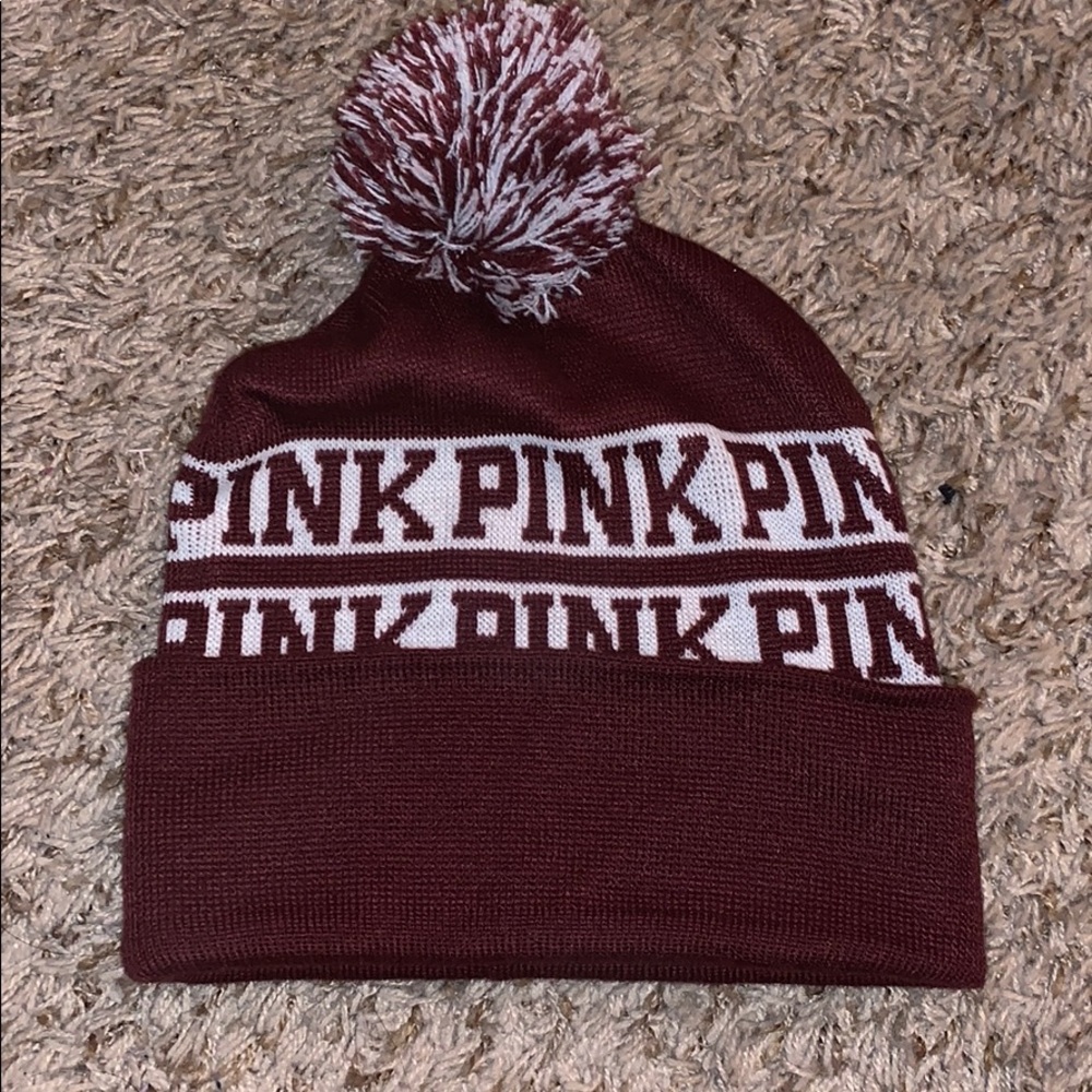 Pink Pom Hat